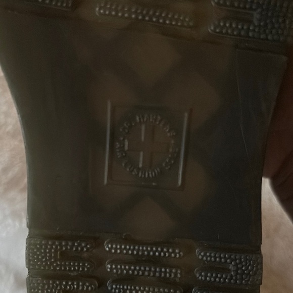 Gently Loved Dr Martens Jr Zavala Combat Leather Boots Unisex - Picture 10 of 11